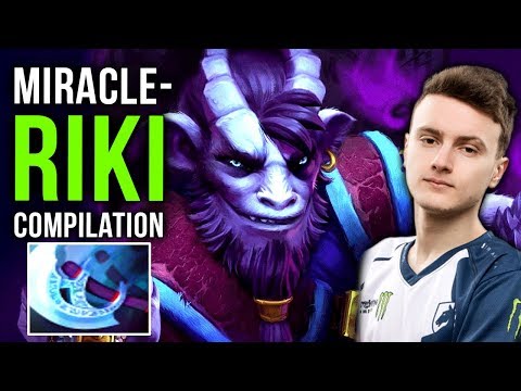 Miracle- Solo Mid Riki + Rampage - Secret Strat for TOP-1 MMR and #TI9? EPIC Gameplay Compilation