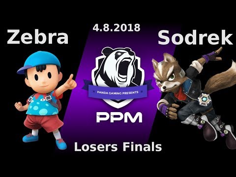 Big PPM 9 - Zebra (Ness) Vs. Sodrek (Fox) - Losers Finals