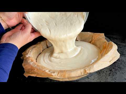 Liquid Dough❗4-Ingredient No Knead Bread | Homemade Crispy Bread