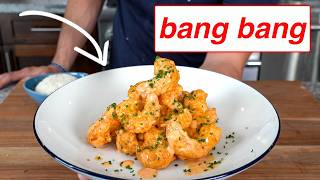 Spicy BANG BANG Shrimp that Stays Crispy