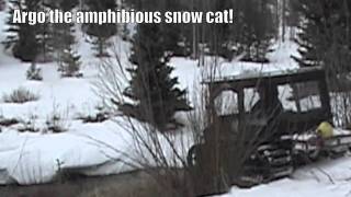 preview picture of video 'Extreme snow cat tour in the Rockies.'