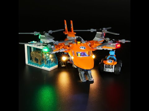BriksMax Light Kit For Lego  Arctic Air Transport 60193