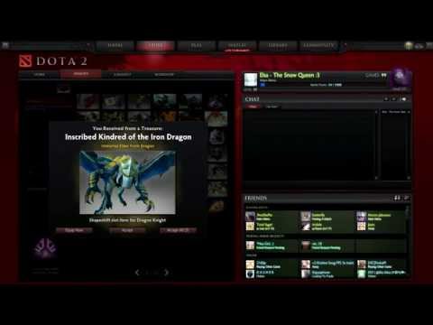 Dota 2 TI4 Compendium - The Immortals Strongbox unboxing