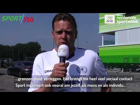 Sportambassadeur Arjan Taaij