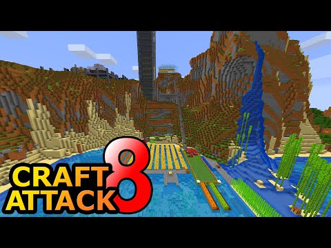 Minecraft Craft Attack 8 Projektstart! 12 Stunden Stream! (2/2) Livestream 07.11.2020 SparkofPhoenix