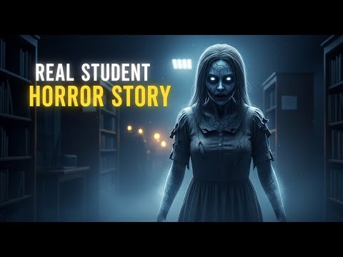 The Haunted Library – Real Student Horror Story | Scary Animated Short