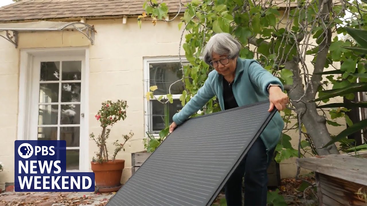 Plug-in solar panels for home electricity savings