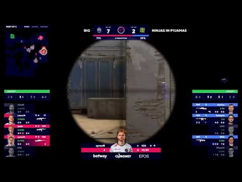 DEVICE SAVING A ROUND FOR NIP | BIG VS NIP | CSGO