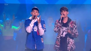 Download lagu The X Factor Celebrity UK 2019 Live Week 4 Max & Harvey Full Clip S16E06 mp3