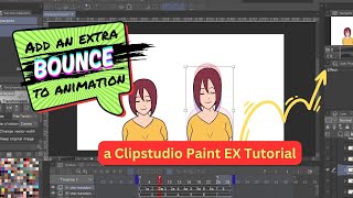 Add an Extra Bounce to Animation in Clip Studio Paint EX