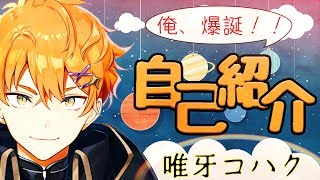 【新人VTuber】俺、爆誕🐣 / 唯牙コハク / METEO【自己紹介】