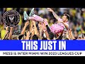 Lionel Messi SCORES As Inter Miami DEFEATS Nashville SC In PK's To Win Leagues Cup I CBS Sports