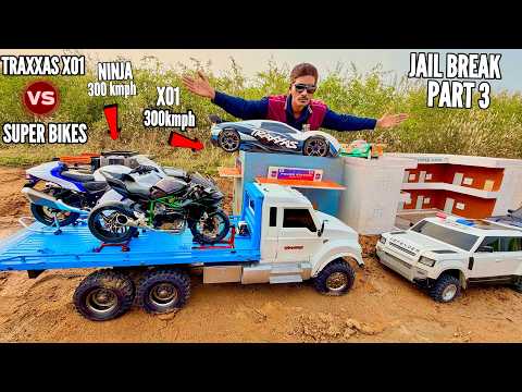 RC SuperBike Police station Jailbreak Escape Part 3 – Chatpat toy tv