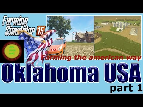 Farming Simulator 15 Oklahoma Part 1