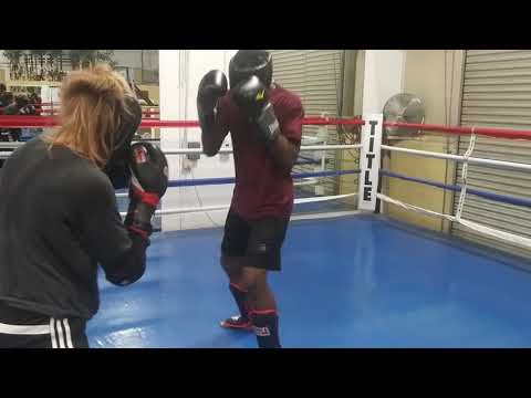 Kickboxing spar #7