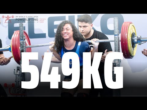 Prescillia Bavoil FRA | 1st Place 69kg Class | 549kg Total | IPF Worlds 2023