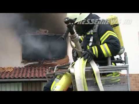 Mutter und Kinder bei Brand in Zimmersrode lebensbedrolich verletzt 26.02.2015