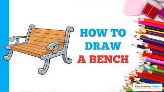 How to Draw a Bench in a Few Easy Steps: Drawing Tutorial for Beginner Artists