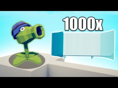 1000x OVERPOWERED ICE ARCHER vs UNITS - TABS | Totally Accurate Battle Simulator 2024