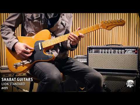 Shabat Lion Standard 1pc Swamp Ash w/ Lollar Vintage T’s – Dark Butterscotch image 11