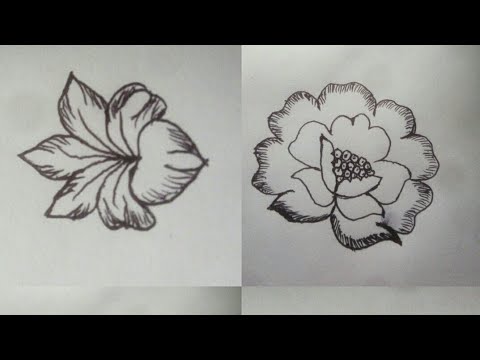 #Mehendidesine#Flower#pen 2Types of Flowers for Mehendi Design||Henna Art By Habibah