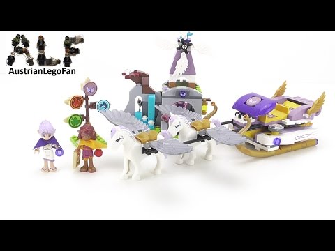 Vidéo LEGO Elves 41077 : Le traîneau d'Aira