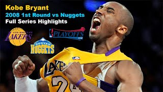 Kobe Bryant 2008 1st Round Full Series Highlights vs Nuggets