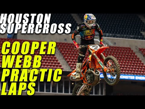 Cooper Webb Houston Supercross Practice Laps - Dirt Bike Magazine