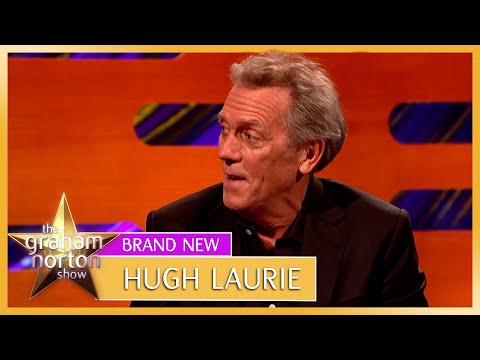 Hugh Laurie o americkém přízvuku a Olivia Colman o Koruně