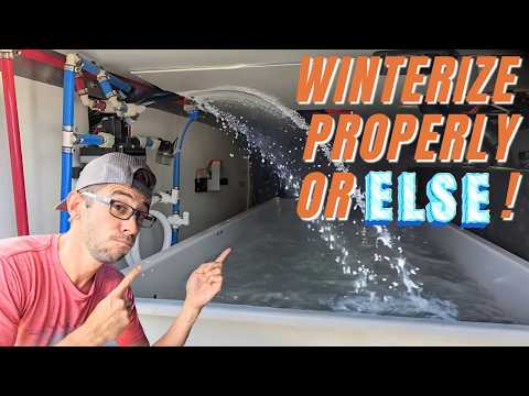 How To Winterize Your RV Water System with RV Antifreeze