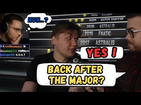 s1mple's First Interview After the Break | Talking Plans, Project and Returning to CS