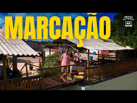 The Paraíba coastline that few know: 110km FROM JOÃO PESSOA | Marcação (PB) - 4K Travel Vlog