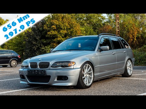 BMW E46 330D 🚗 656 Nm 297.9 PS 🚀 #mitmegyszázon #bemutató