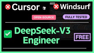 DeepSeek-V3 Engineer: This New AI Coding Agent is EASY TO USE, PORTABLE & LOW-COST!