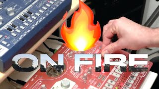 Video thumbnail for "On Fire"-  Korg  Electribe ESX-1  + Behringer TD-3 - Live Session 140 BPM by Matthias Wunderlich