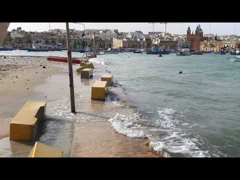 Wave penetration Marsaxlokk Fishing Port - 2