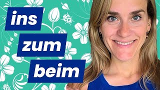 Sound More German in Just 10 Minutes - Why Germans HARDLY EVER Say zu dem - A2