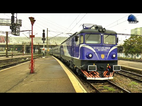 Puma Bucureșteancă 41-0804-5 & IR1658 Bacău-București Nord in Gara de Nord - 07 October 2020