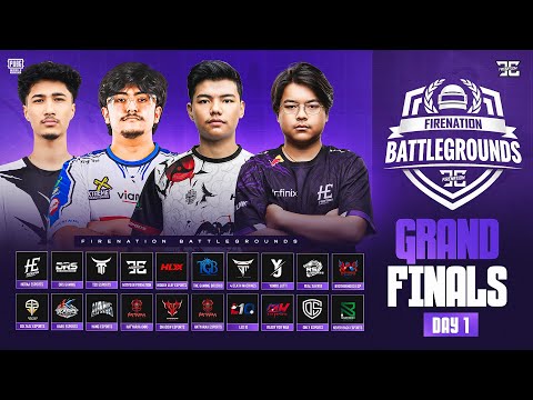 [NP] FIRENATION BATTLEGROUND SEASON 1 | GRAND FINAL | DAY 1 #DRS #HORAA #T2K #hlx