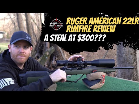 RUGER AMERICAN 22LR REVIEW ($300 BARGAIN??)