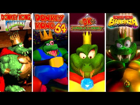 Donkey Kong Series - All Final Bosses (1994-2025)