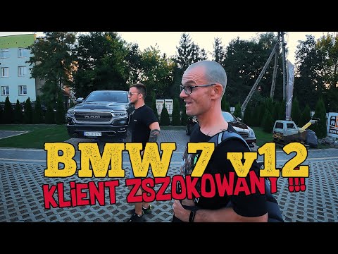 ODPICOWANE BMW 7 e38 5.4 V12 - reakcja klienta bezcenna + WYNIKI Konkursu