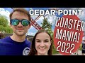 COASTER MANIA Cedar Point 2022 ERT Roller Coasters Cruise Food Reviews 4K