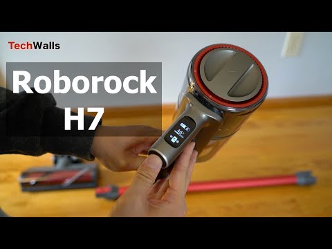 Roborock H7 Cordless Vacuum Cleaner Unboxing