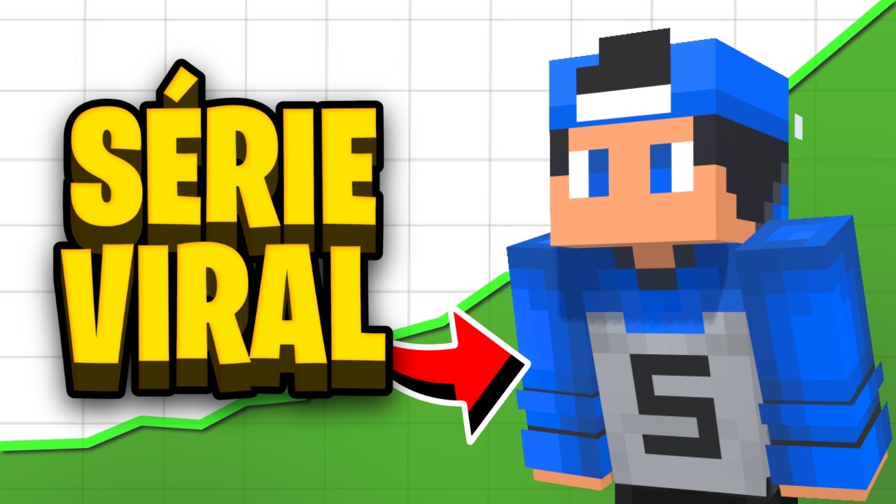 🔥DESCOBRI O SEGREDO PRA BOMBAR UMA SÉRIE DE MINECRAFT NO YOUTUBE!!! E VOU TE CONTAR TUDO!!!