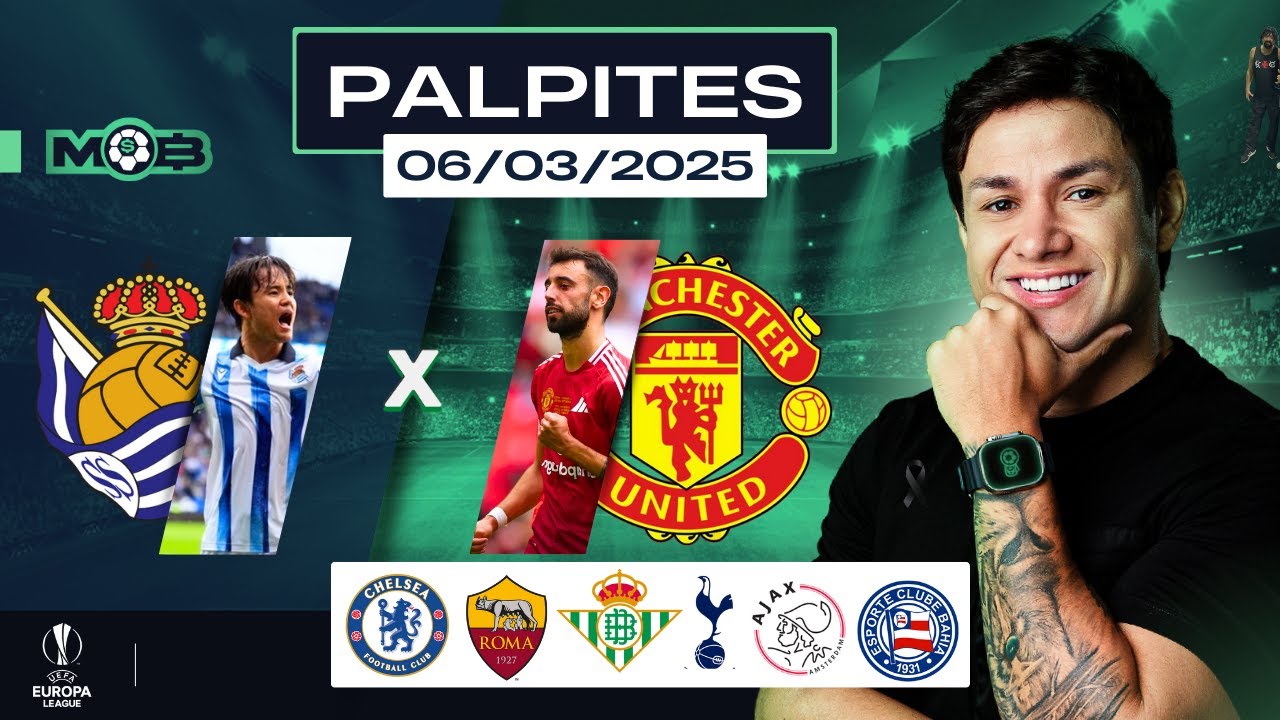 PALPITES DE FUTEBOL PARA O DIA 06 03 2025 + BILHETE PRONTO (QUINTOU NO MUNDO BET)