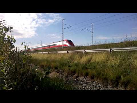 [Inedito] AV 9737 Torino Porta Nuova - Trieste Centrale in transito a 190Km/h!