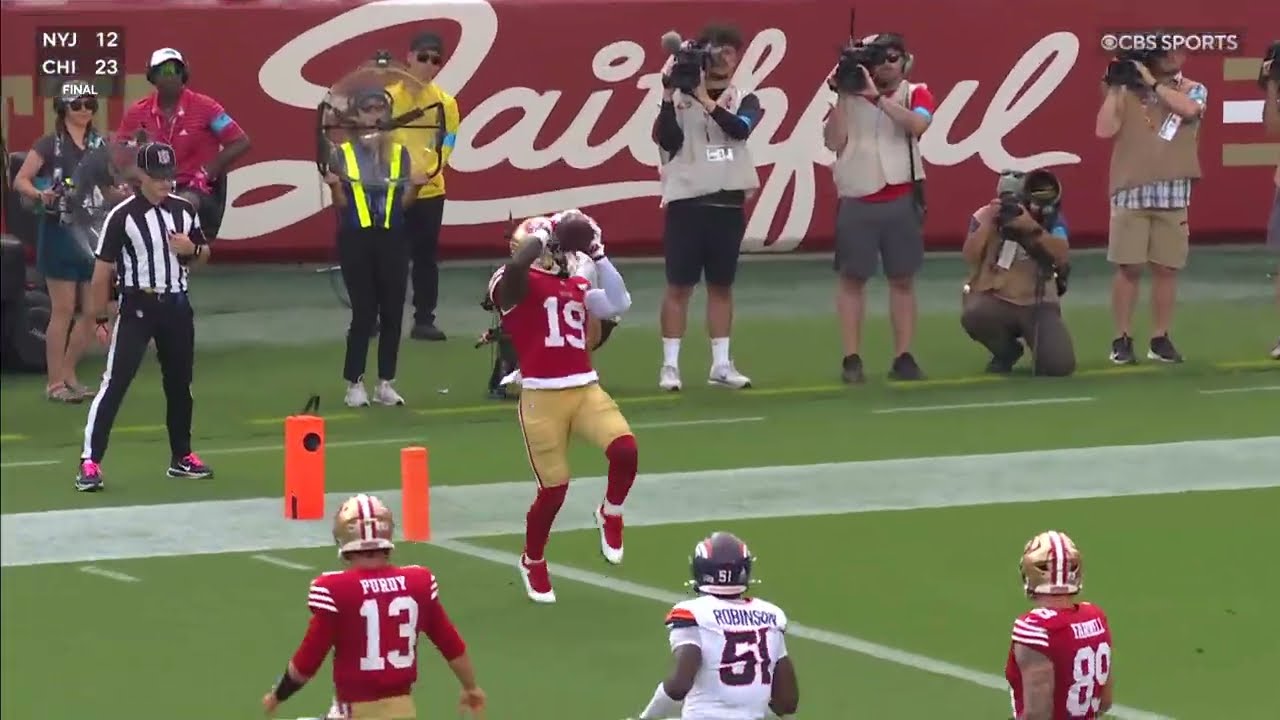 Purdy locates Deebo for a SF score!