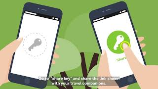 The Landal app, camping, and digital key before and during your stay