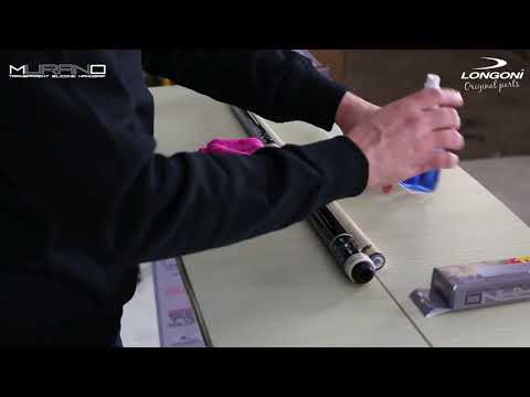 Longoni Murano handgrip - How to set it up on your cue